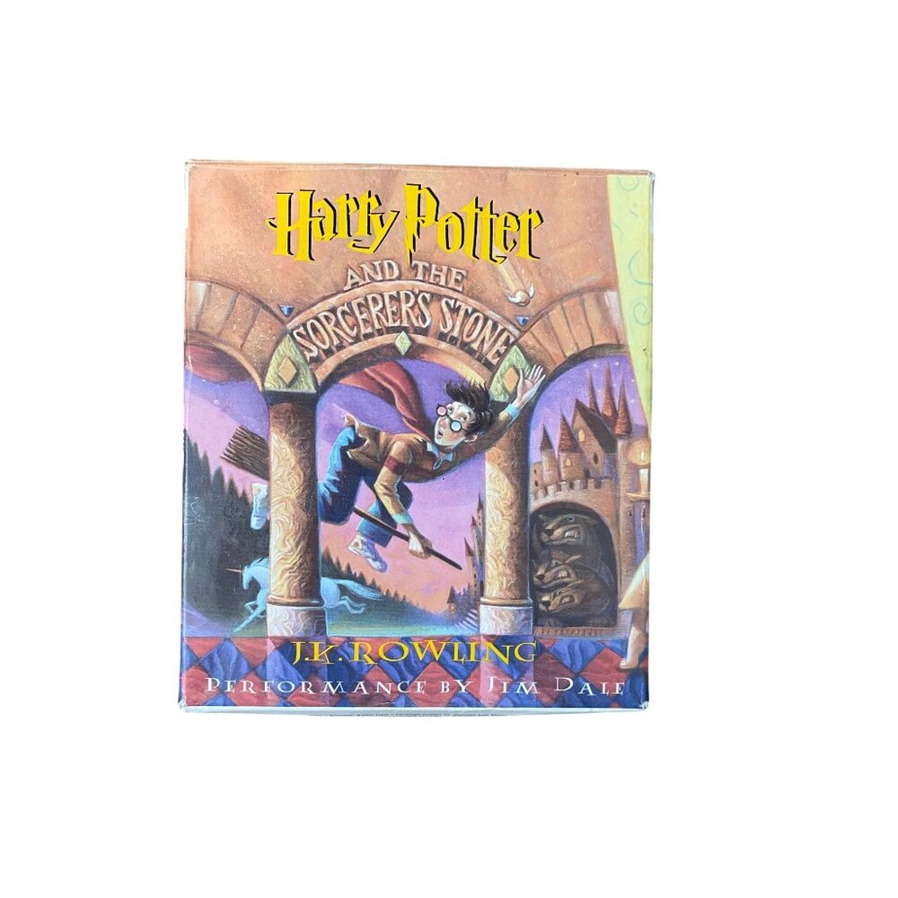 Harry Potter and the Sorcerer's Stone 7 compact disc audiobook